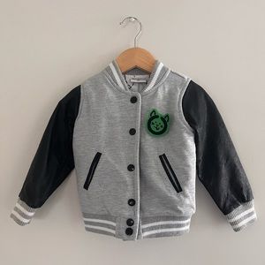 Like new unisex size 2T bomber jacket